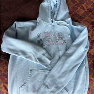 Light Blue Women's Hoodie - Sabrina Carpenter